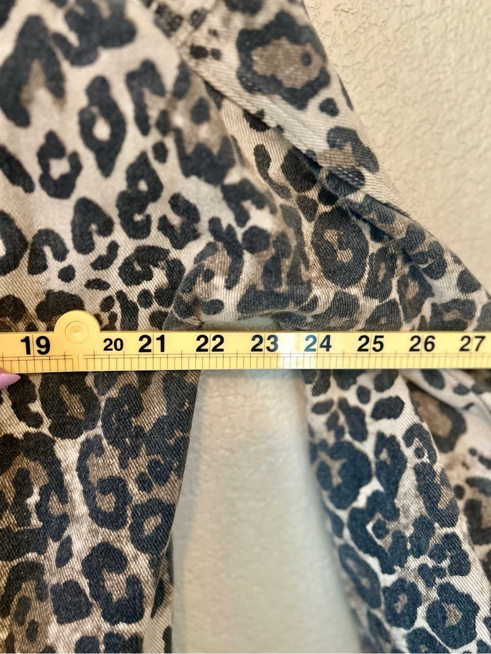 Anthropologie MABLE Leopard Print Romper Beige/Black M Oversized Animal Cheetah - Picture 10 of 11